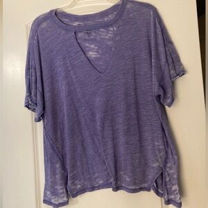 Free People V Cut Tee